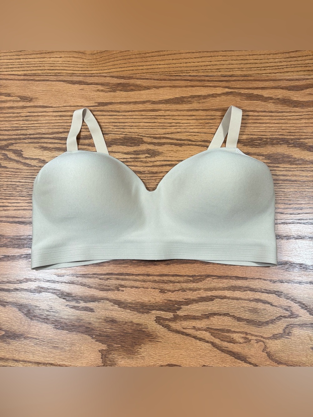 HANES SmoothTec Comfort Flex Wirefree Bra MHG199 Size 2XL Beige Adjustable